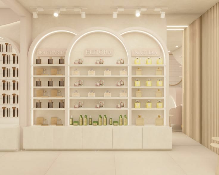 Contemporary Retail Showcase featuring Polished Vitrified High-Footfall Flooring #15